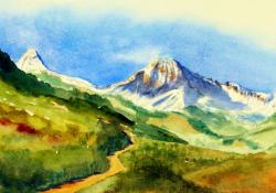 Capital Peak and Mount Daly